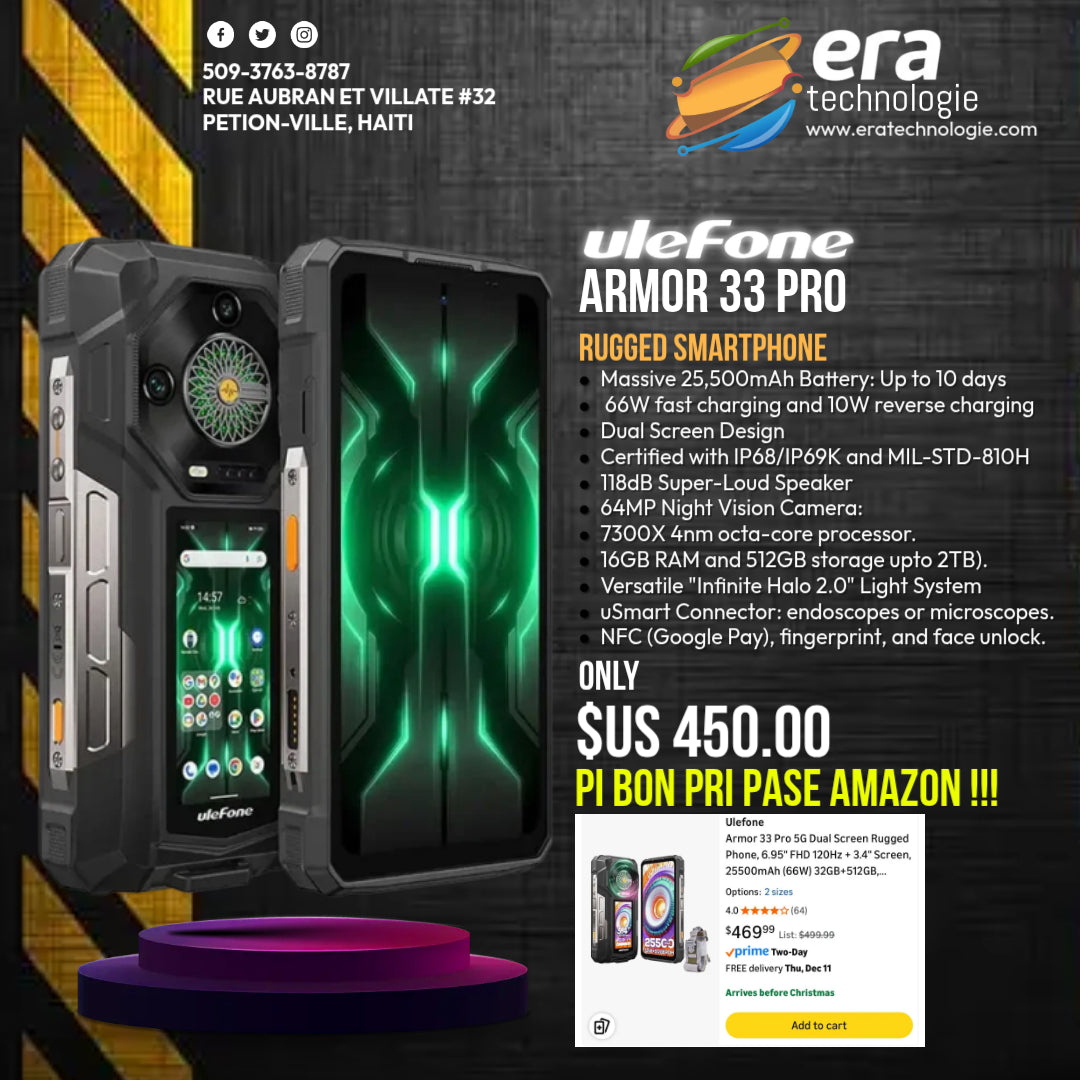 ULEFONE Armor 33 Pro